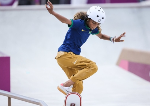 Rayssa Leal, a Fadinha, conquista medalha de prata no skate
