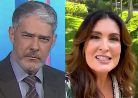 Fátima Bernardes surpreende ao falar de barba de William Bonner