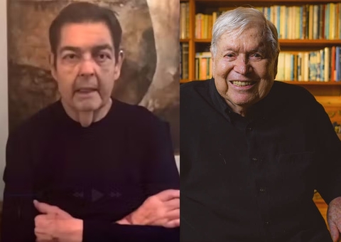 Afastado da TV há mais de 1 ano, Faustão ressurge para enaltecer 89 anos de Boni