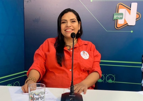 Anne Moura foca na parceria com governo federal durante debate na TV