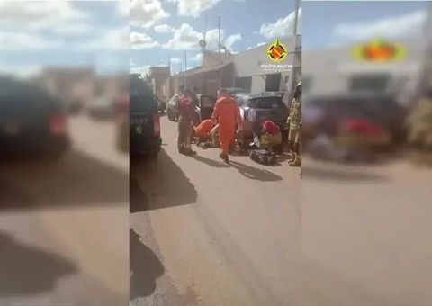 Homem que bateu em mulher tem ataque cardíaco e morre ao fugir da PM