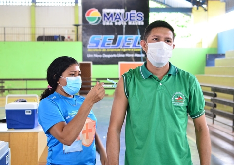 Começa vacinação para pessoas a partir de 20 anos em Maués, no Amazonas