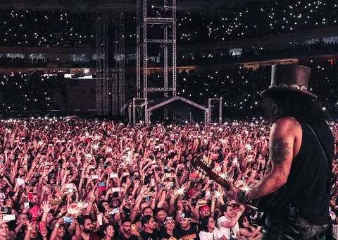 Guns N’ Roses exalta Manaus 1 semana após show: 'incríveis'