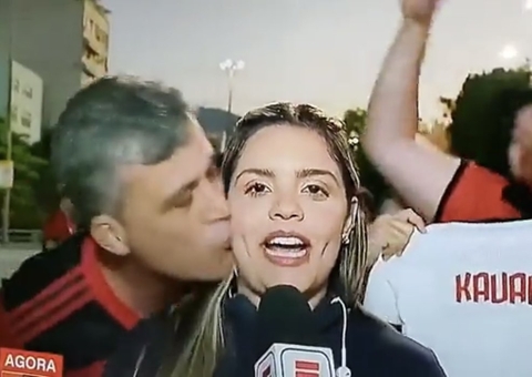 Repórter da ESPN é assediada ao vivo por torcedor do Flamengo; time repudia o ato
