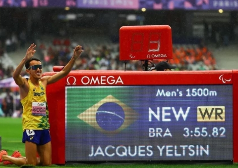 Brasil tem dobradinha no atletismo nas Paralimpíadas de Paris