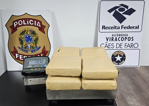 Mulher é presa enquanto despachava mala recheada de drogas em voo de Manaus para SP