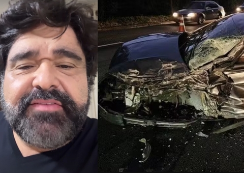 Cantor Fabiano Menotti fala sobre acidente de carro: "livramento"