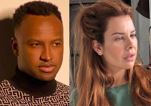  Thiaguinho se declara para Fernanda Souza e internet pira