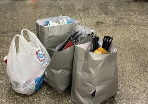 Mulher é presa ao ser flagrada furtando produtos na loja Americanas 