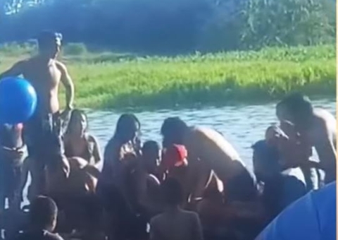 Criança morre ao se afogar em balneário no Amazonas durante passeio com a família