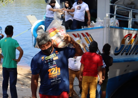 Ação Solidária atende mais de 200 indígenas em Manaus