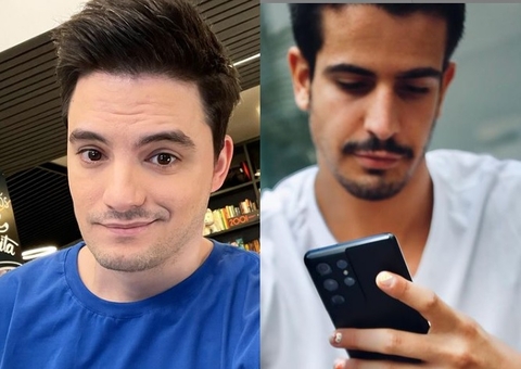Felipe Neto detona internautas que criticaram Enzo Celulari: ‘babacas'