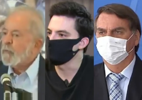 Lula comenta intimação de Felipe Neto por crítica a Bolsonaro e ele reage 