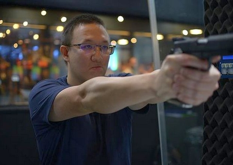 Felipe Wu é medalha de bronze no tiro esportivo no Pan 2023