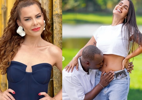 Fernanda Souza comenta sobre gravidez de Carol Peixinho e Thiaguinho
