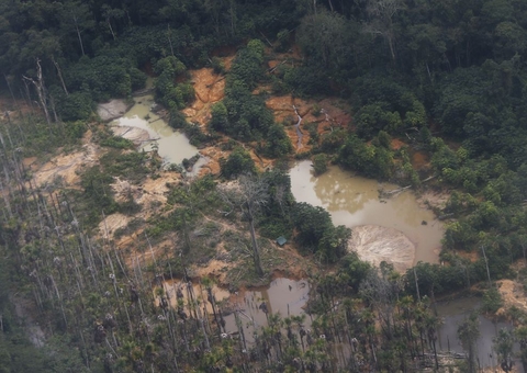 Mais de 90% dos garimpos do país concentram-se na Amazônia, aponta Mapbioma