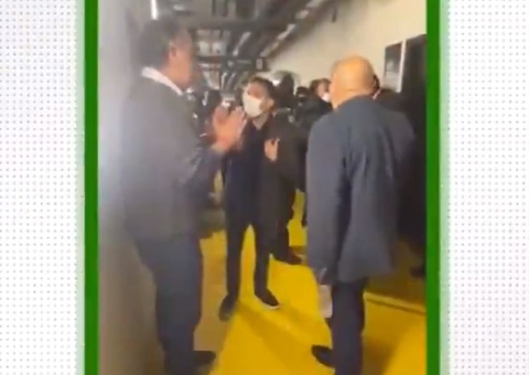 Jogador do Boca Juniors tentou agredir diretor do Atlético-MG com barra de ferro