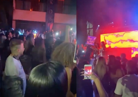 MC PK Delas faz festa de aniversário com aglomeração e vira caso de polícia