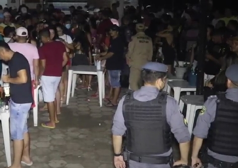 CIF encerra duas festas clandestinas com mais de 500 pessoas em Manaus