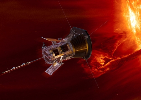 Nasa entra na coroa solar pela primeira vez