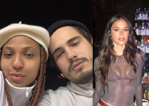 Danilo Mesquita leva unfollow da ex, filha de Mano Brown, após affair com Bruna Marquezine