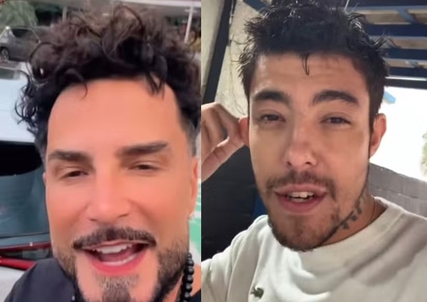 Filho de Latino faz terapia e busca reconciliação após briga: 'não sou santo'
