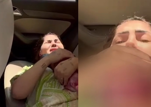 Filho de Jottapê e Estefany Boro nasce dentro do carro; vídeo