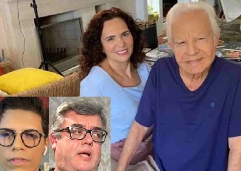 Mulher de Cid Moreira é acusada por filhos de mantê-lo refém e 'depenar' seus bens