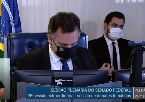Pacheco pede investigação após gesto de assessor do Bolsonaro no Senado