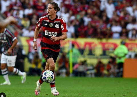 Filipe Luís é vetado pelo Fla de 1º jogo da final da Copa do Brasil