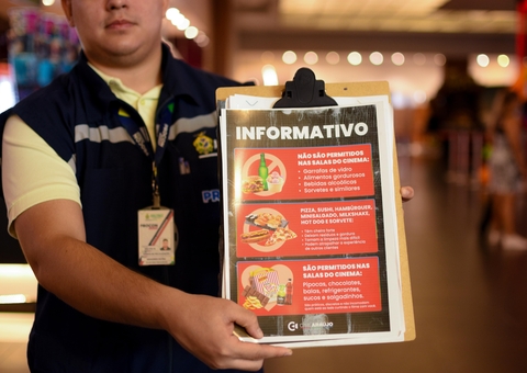 Cinema de Manaus é multado por continuar a proibir entrada com alimentos externos
