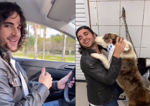 Fiuk retira cães de estimação de abrigo meses após fim do BBB 21