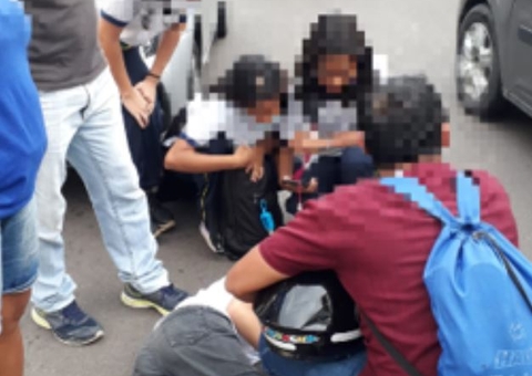 Jovem é atropelado enquanto atravessava rua em Manaus