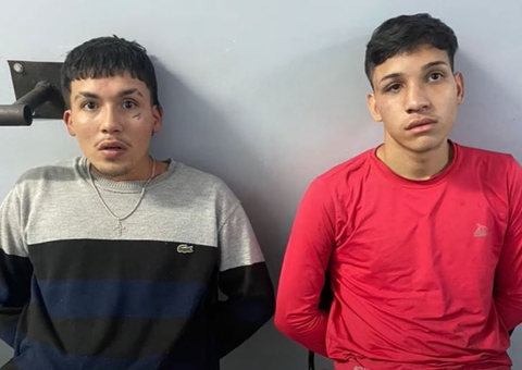 Homens são presos ao tentarem roubar carro de motorista de aplicativos em Manaus