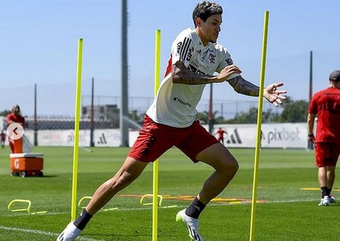 Sampaoli testa ataque inédito em último treino do Flamengo antes da final