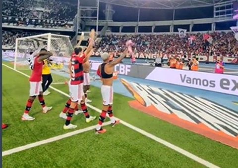 Vitória contra o líder dá sobrevida a Sampaoli e muda ânimo no Flamengo