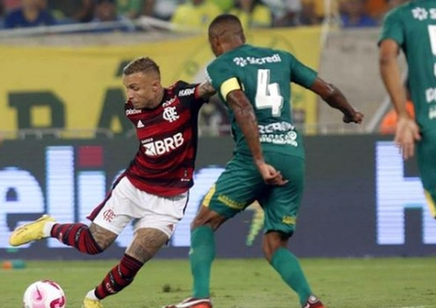 No Mato Grosso, Flamengo derrota Cuiabá e fica em 3º no Brasileirão