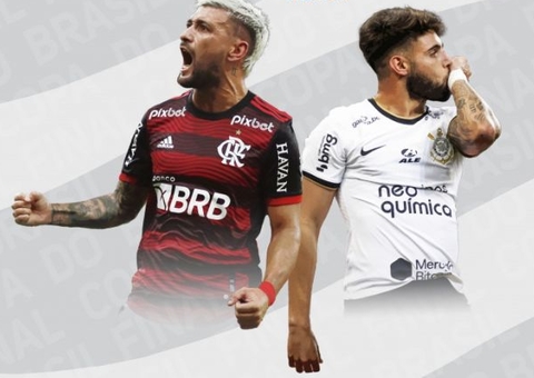 Flamengo e Corinthians se enfrentarão na final da Copa do Brasil