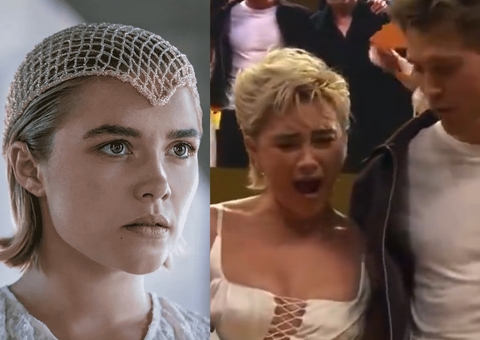 CCXP23: Florence Pugh é atingida no olho com objeto arremessado por fã brasileiro; vídeo