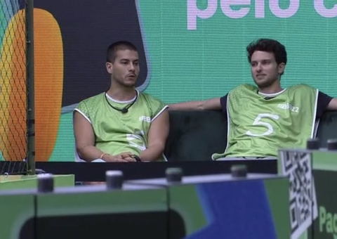 Arthur e Lucas são os primeiros eliminados da prova e estão no paredão