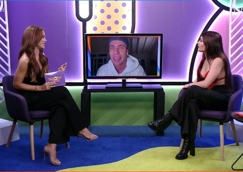 Leo Picon dá cantada em Rafa Kalimann no Bate-Papo BBB; vídeo