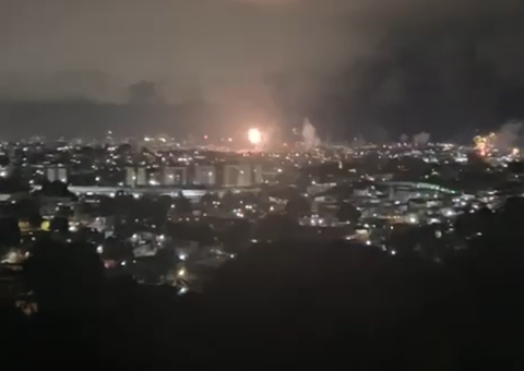 Manaus tem noite de fogos em aniversário de 5 anos de posse do Comando Vermelho