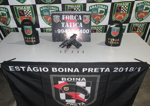 Polícia prende 13 pessoas com armas e drogas durante ações no Amazonas