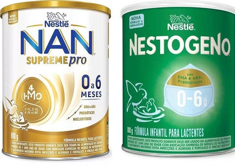 Bebê de 2 meses é internado com suspeita de intoxicação por fórmula infanti