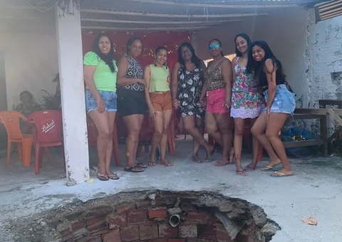  'Mergulhamos mesmo na bosta', comentam amigas que caíram em fossa durante dança em festa
