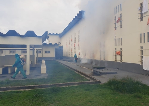 FVS realiza ação para combater dengue, malária, zika e chikungunya em penitenciárias de Manaus