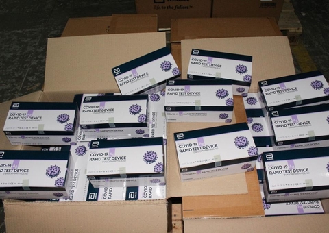 Amazonas recebe 60 mil testes rápidos de Covid-19 nesta semana 