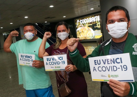 Após vencer Covid-19, quatro pacientes retornam a Manaus