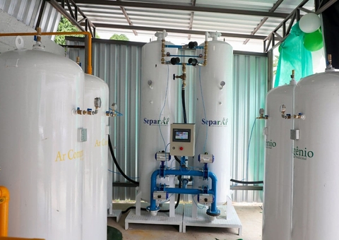 Miniusina de oxigênio vai permitir retomada de cirurgias na Fcecon