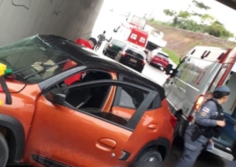 Acidente em passagem subterrânea deixa homem ferido em Manaus